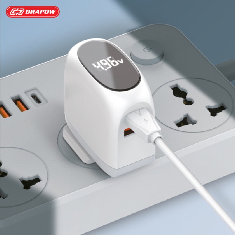 Bộ Sạc nhanh IP 30W kèm cáp C to L chính hãng DRAPOW CS30 PD (tặng kèm cáp PD )