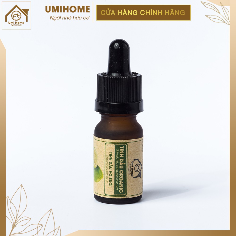 Tinh dầu Vỏ Bưởi hữu cơ UMIHOME 10ml nguyên chất