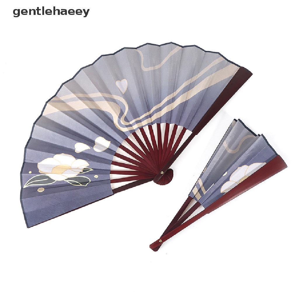 Quạt Xếp Hai Mặt Hóa Trang Genshin Va Chạm Kamisato Ayaka