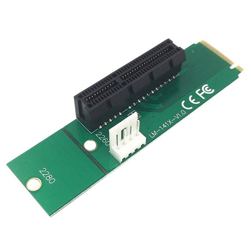 Card Chuyển Đổi Ngff M.2 Sang Pci-E 4x 1x Slot Riser Card Adapter M2 Sang Pcie X4 X1 | BigBuy360 - bigbuy360.vn