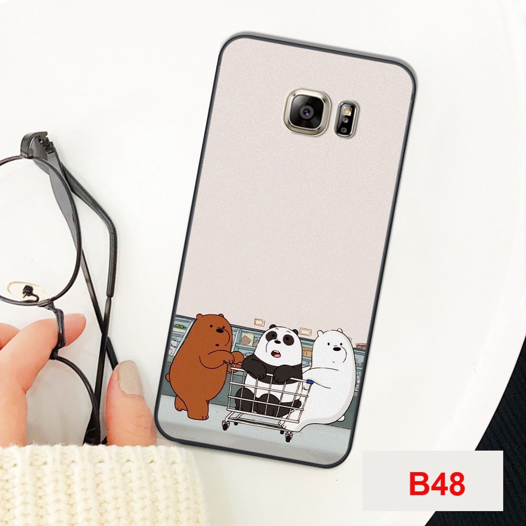 ỐP ĐIỆN THOẠI SAMSUNG S6/S6E/S7/S7E BỘ 3 CHÚ GẤU ĐÁNG YÊU-CỰC CUTE