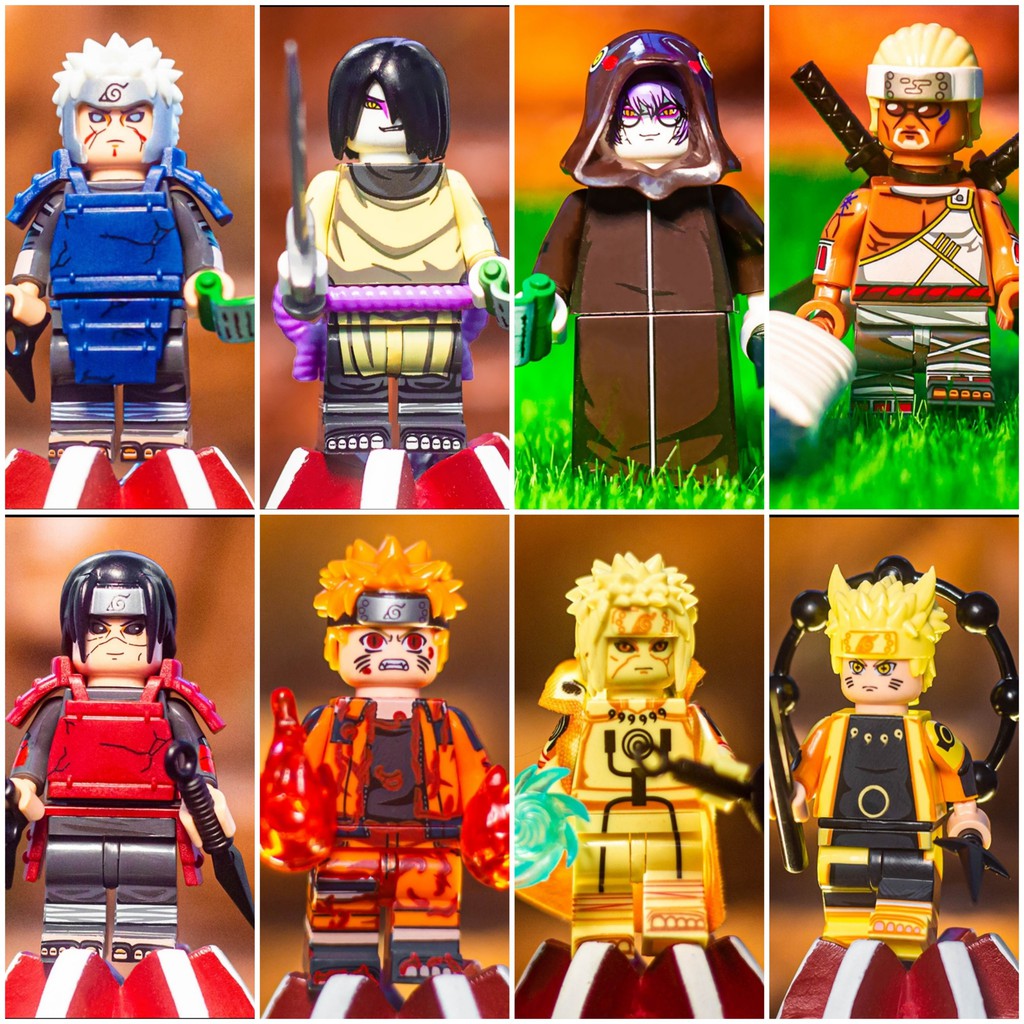 [CÓ SẴN] Lego Naruto mới nhất gồm nhân vật Hokage Đệ nhất, Đệ nhị, Orochimaru, Kabuto...
