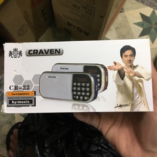 Mày nghe nhạc craven CR22 BH 6 tháng đổi mới
