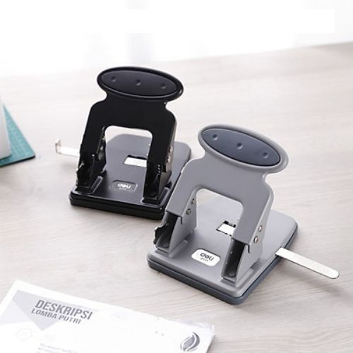 Máy đục lỗ Deli 0117 I Đục 2 lỗ 35 tờ / lần