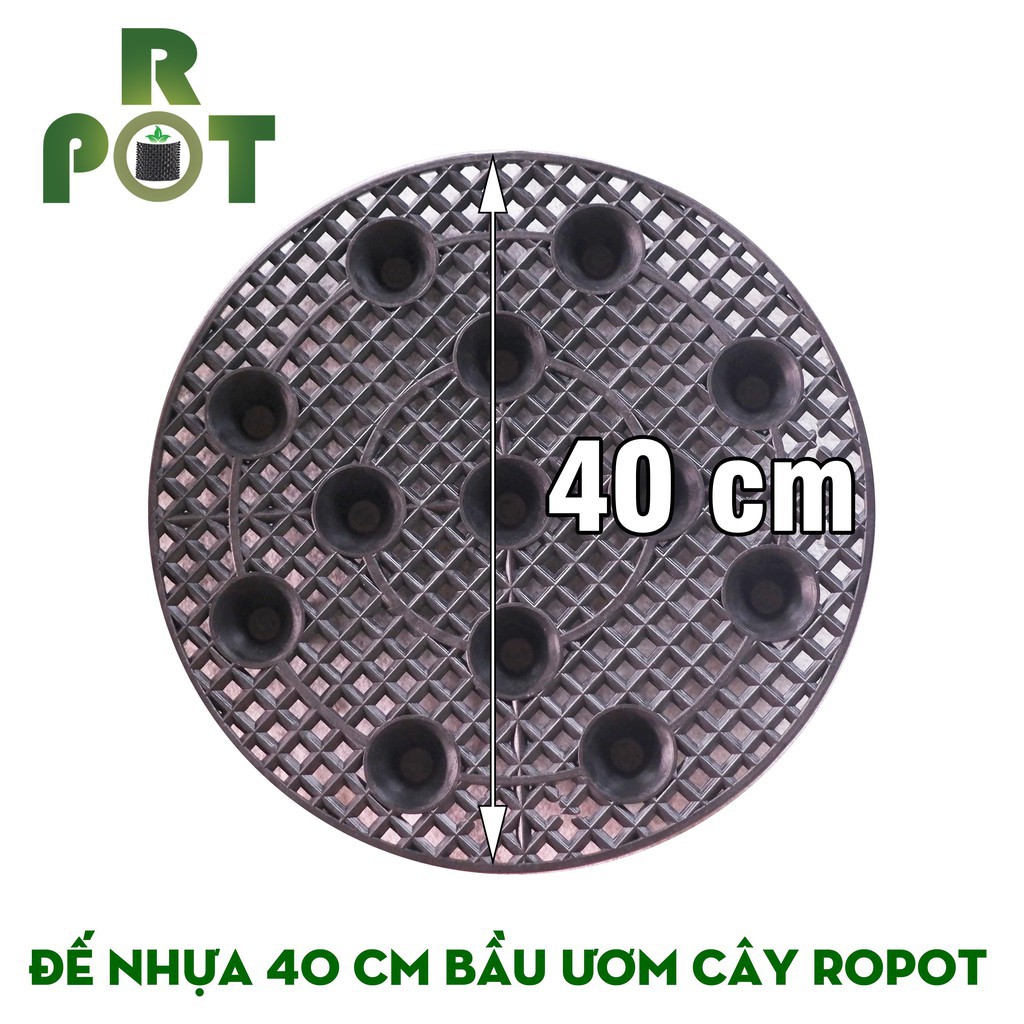 Đế Lót Bầu Ươm Thông Minh Ropot ĐK 20-60cm