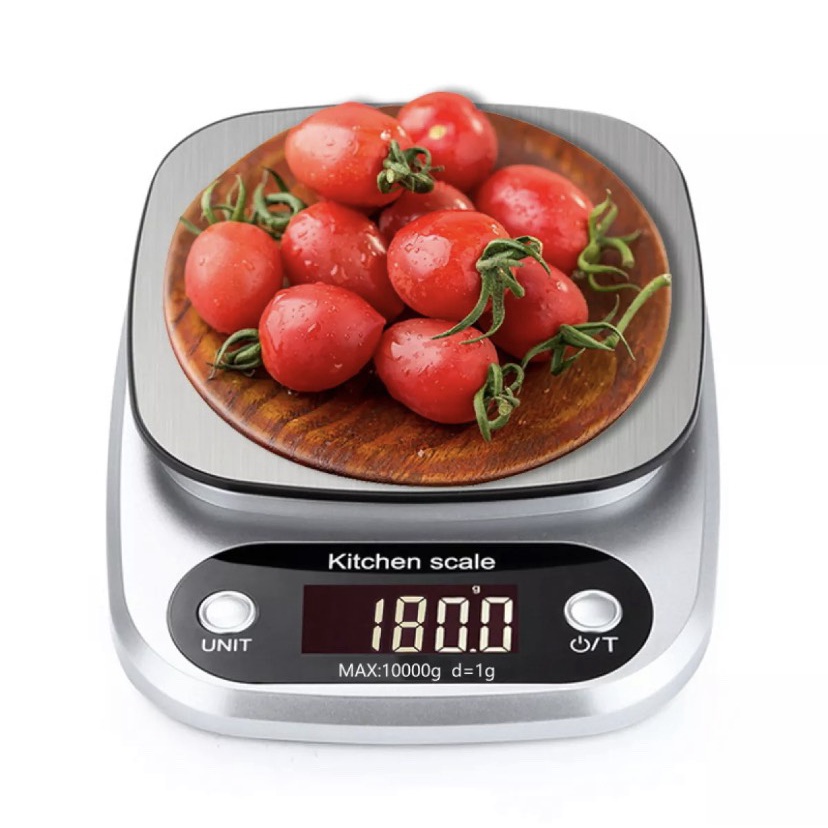 Cân Nhà Bếp Kitchen Scale 3kg/0.1g - 10kg/1g. Cân Tiểu Ly Gia Vị. Màn Hình LCD Độ Chính Xác Cao Hoạt Động Ổn Định