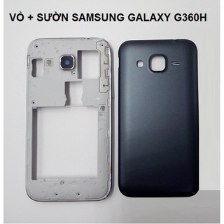 Bộ vỏ samsung g360 liền sườn.