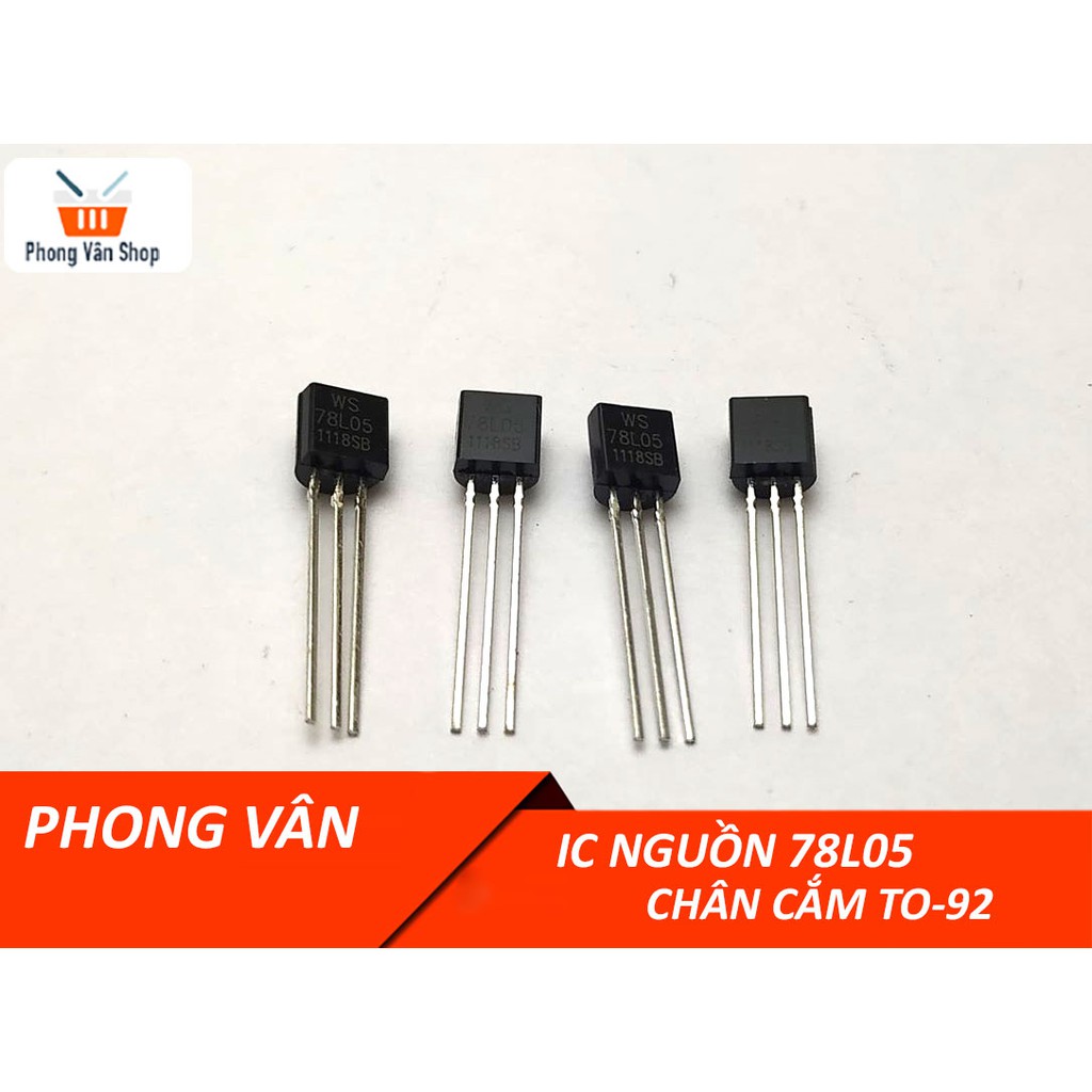 78L05 - IC nguồn - chân cắm To-92 - 2 con