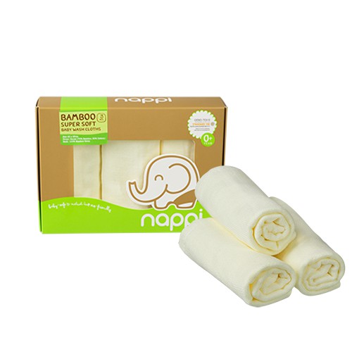 [COMBO SIÊU TIẾT KIỆM] 01 Hộp khăn sữa Nappi + 01 Hộp khăn mặt Nappi