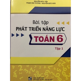 Sách - Bài tập Phát triển nặng lực Toán 6 Tập 1