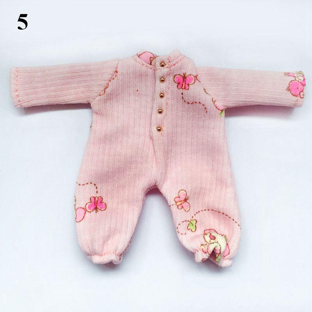 RAINBOW Bộ Đồ Ngủ 5 Màu Dễ Thương Dành Cho Búp Bê ob11 obitsu 11 1 / 12BJD
