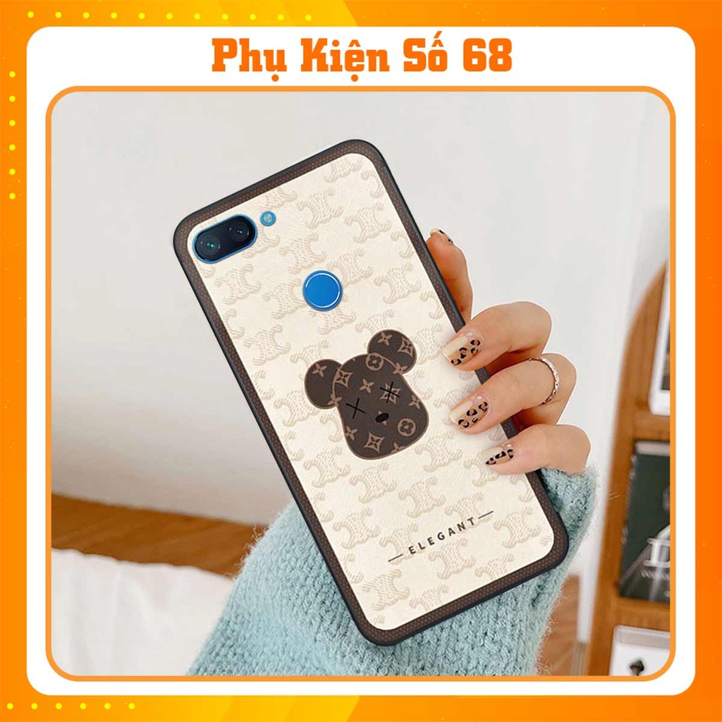 Ốp lưng điện thoại Xiaomi Mi 8 SE / Mi 8 Lite elegant, gấu be@rbrick cao cấp, vỏ ốp rẻ đẹp