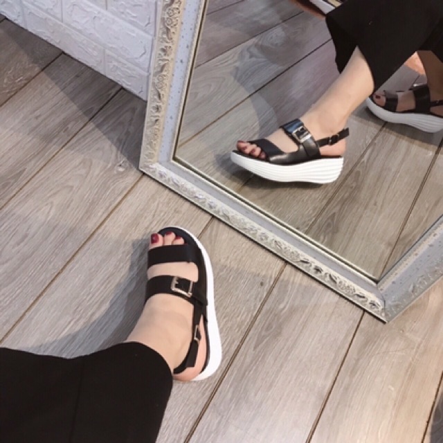 ❤️ HÀNG FULL BOX CÓ SẴN❤️ Sandal 2 cầu đế xuồng 5cm