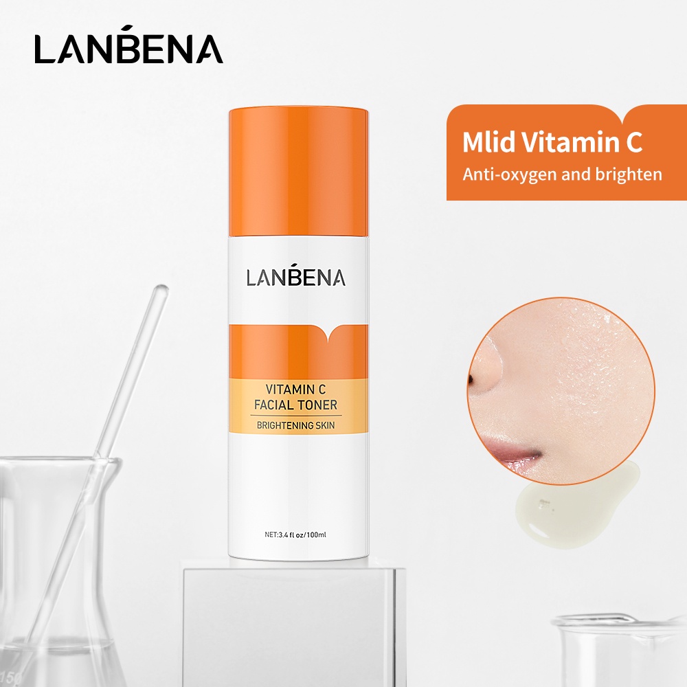 Toner LANBENA Vitamin C Làm Trắng Da Mặt 100 ml