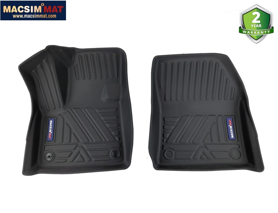 Thảm lót sàn xe Peugeot 3008 2013 - nay Nhãn hiệu Macsim chất liệu nhựa TPV cao cấp màu đen