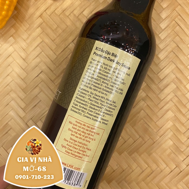 XÌ DẦU ĐẶC BIỆT LEE KUM KEE 500ML-PREMIUM DARK SOY SAUCE