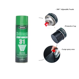 [KEO DÁN GỖ, NHỰA DẠNG XỊT SIÊU DÍNH] Sprayidea 31 HI- Strength Spray Adhesives 600ml