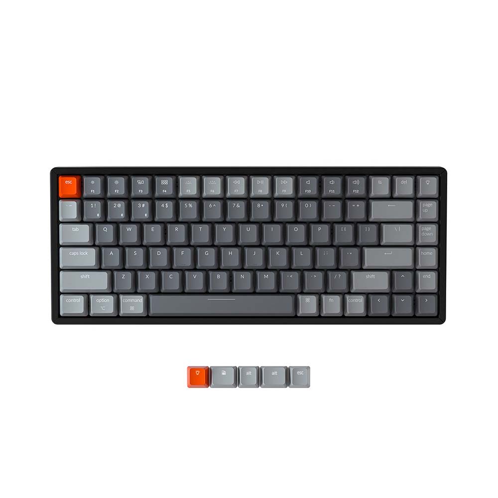 Bàn phím cơ không dây Keychron K2V2 Aluminum Led RGB Gateron Switch