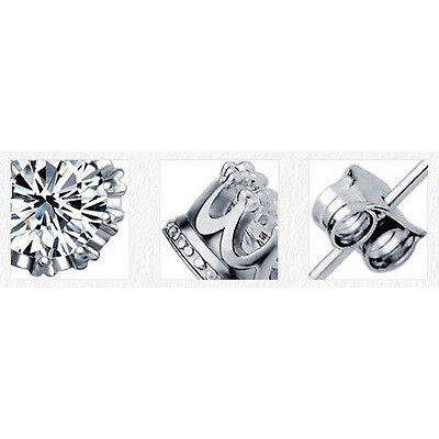 Khuyên tai kiểu vương miện đính đá pha lê thời trang cổ điển