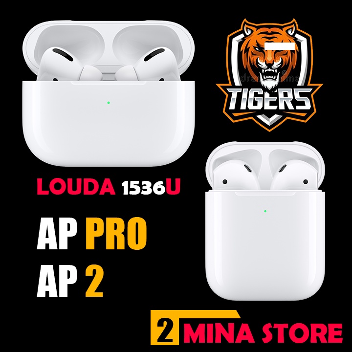 Louda 1536U Hổ Vằn TWS Pro, TWS 2, Âm Thanh Siêu Hay, Bass Đỉnh, Quá Tốt Trong Tầm Giá, Tai Nghe Bluetooth, Tai Nghe TWS