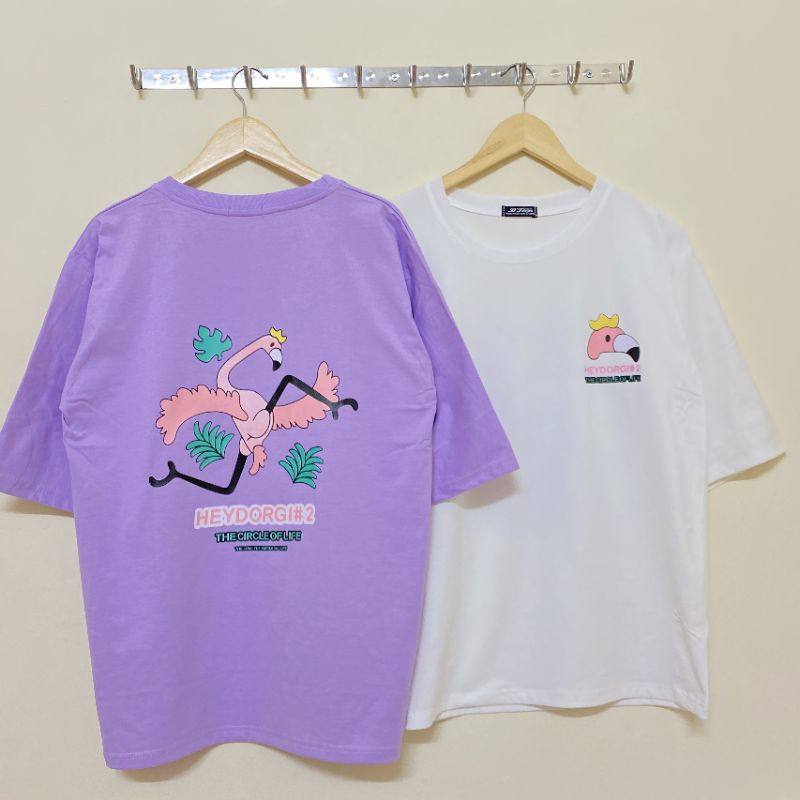 Hình thật 100 Áo thun tay lỡ Unisex HEYDORGI