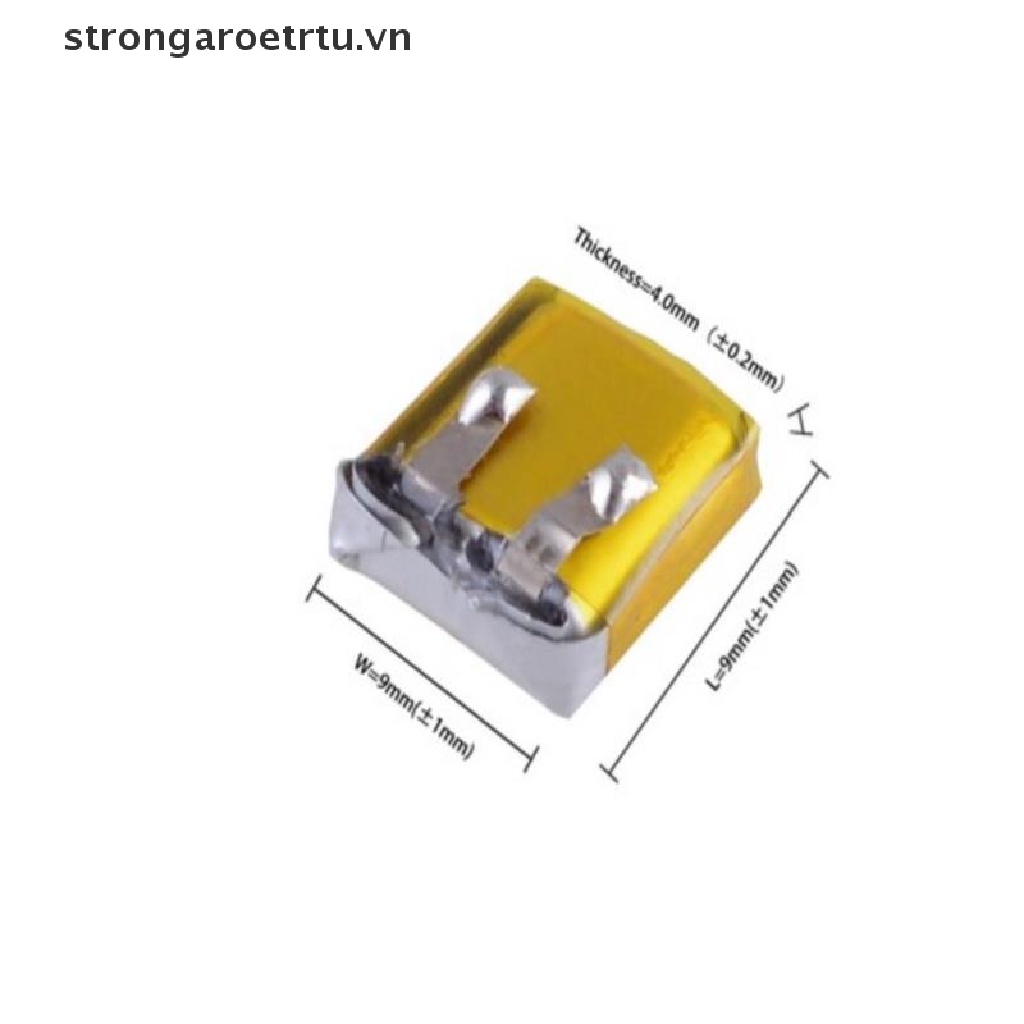 3,7v 30mah 401012 Pin Sạc Lithium Polymer Cho Tai Nghe Bluetooth