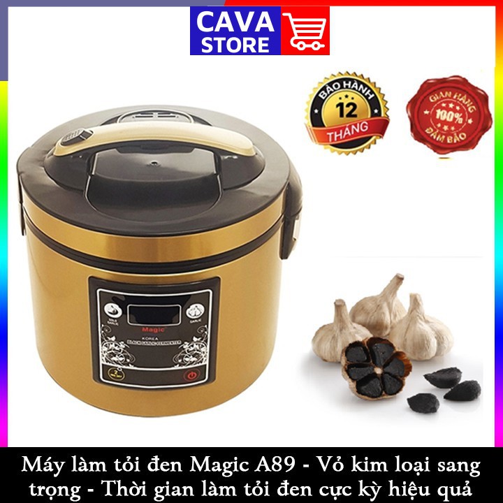 Máy Làm Tỏi Đen MAGIC KOREA, Máy Làm Tỏi Chuyên Dụng (Model A89) tỏi cô đơn,tỏi tép thời gian làm tỏi nhanh, hiệu quả