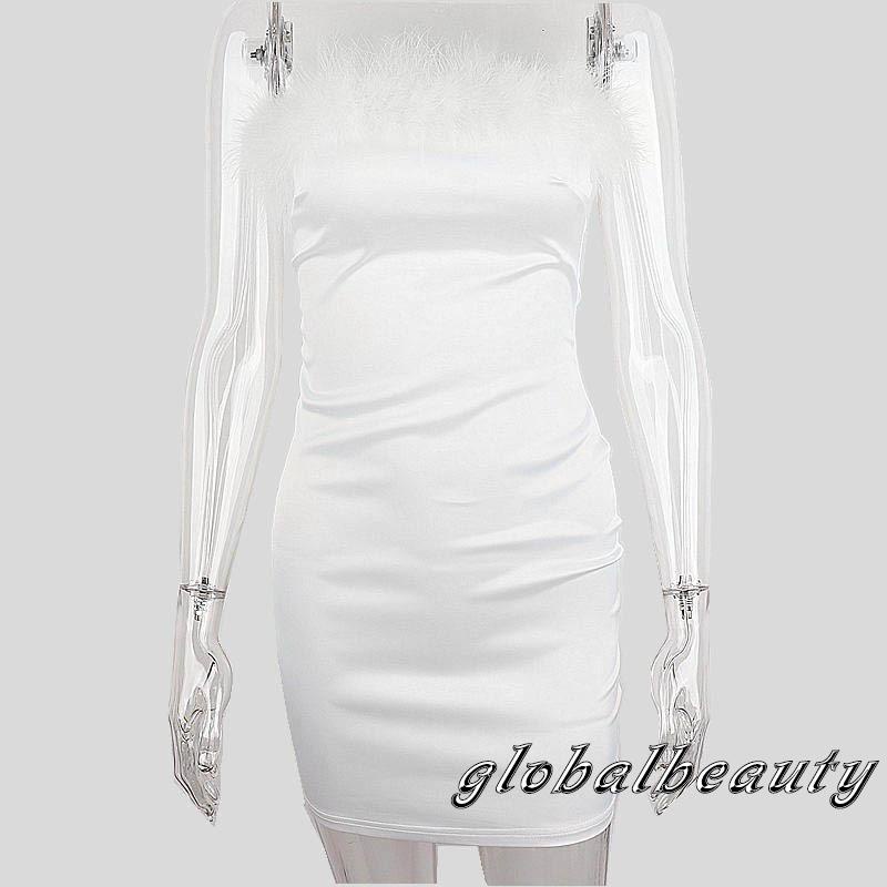 Gb-đầm Nhung Mềm Màu Trơn Ôm Dáng Thời Trang Mùa Hè Cho Nữ Màu Sắc