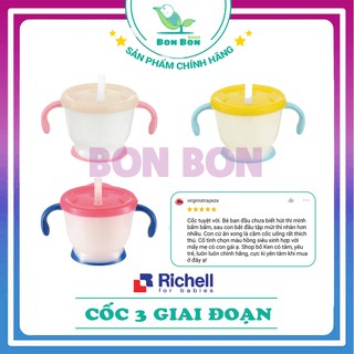 Cốc Tập Uống 3 Giai Đoạn RICHELL [HÀNG CHÍNH HÃNG]