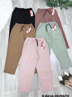 Quần đũi kẻ V gấu - TH/L