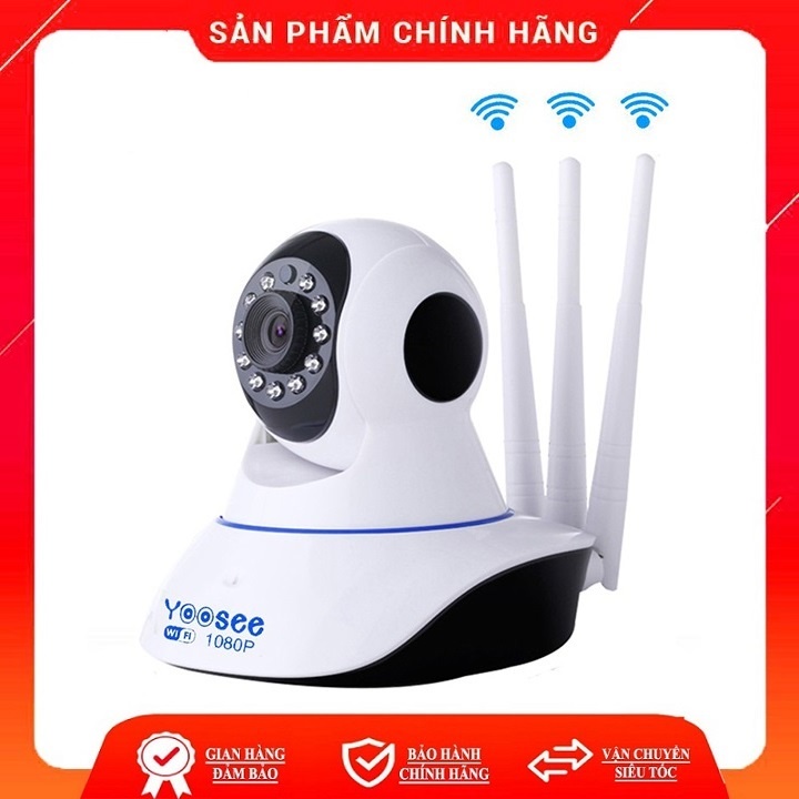 [Mã 152ELSALE hoàn 7% đơn 300K] Camera Wifi Yoosee 3 Râu 3.0/ 2.0Mpx đàm thoại 2 chiều, hình ảnh sắc nét