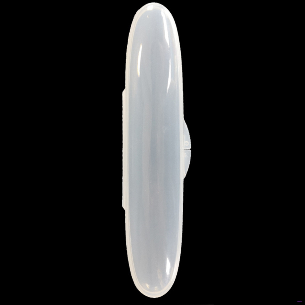 Hộp Đựng Muỗng Nĩa Bằng Silicone Trong Suốt Cho Bé