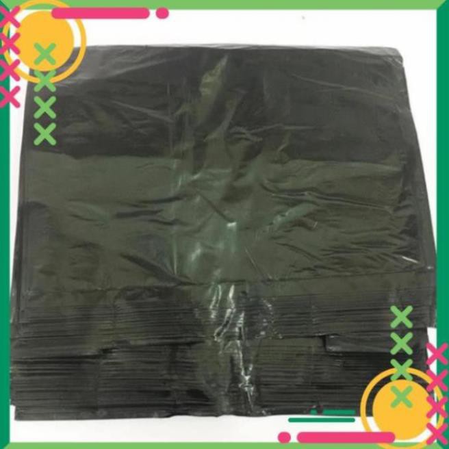 [TOP GIÁ RẺ] [1kg] Túi nilong đen hai quai Đen nhám , túi bọc xốp ,Xưởng Chai Lọ