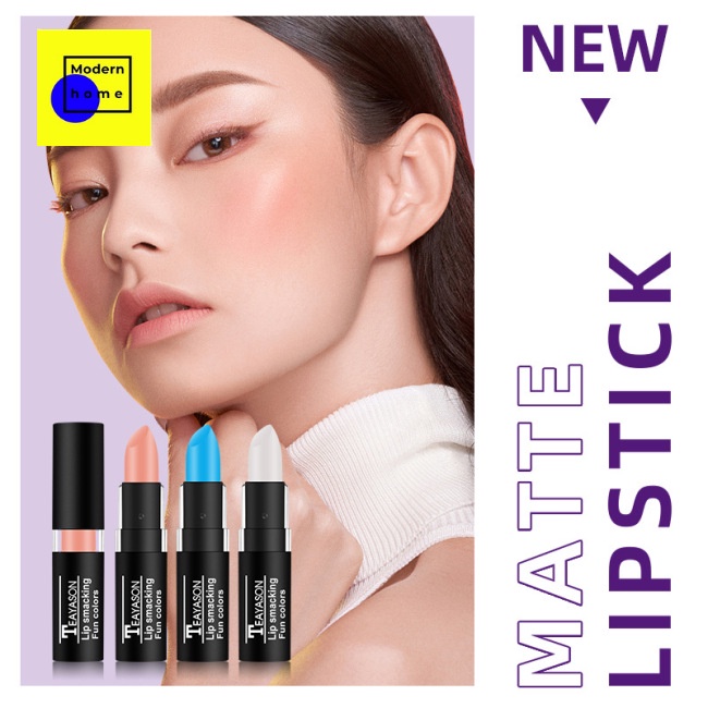 Son Môi Tông Màu Nude / Olive / Xanh Lá / Đen / Tím Dùng Hóa Trang Halloween Cổ Điển
