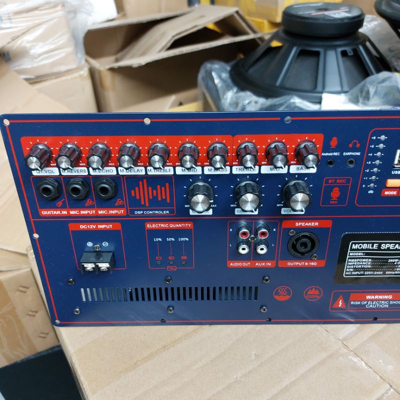 Mạch Loa Kéo Reverb Livetream Chạy Sò Cực Mạnh Led Nháy Nhạc