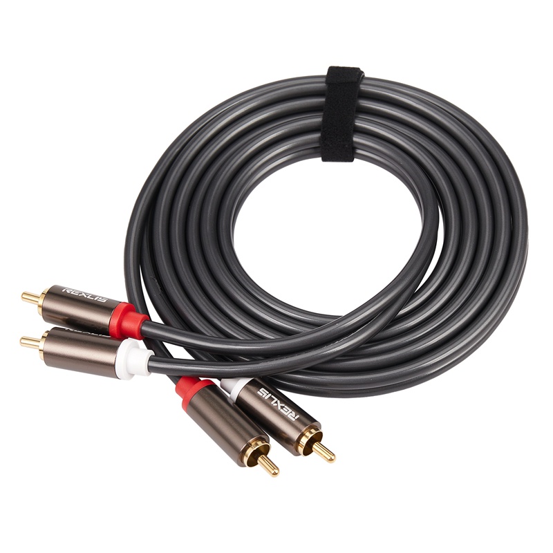 Dây Cáp Âm Thanh Chuyển Đổi Rexlis 2 Rca Sang 2 Rca Dài 1.8M
