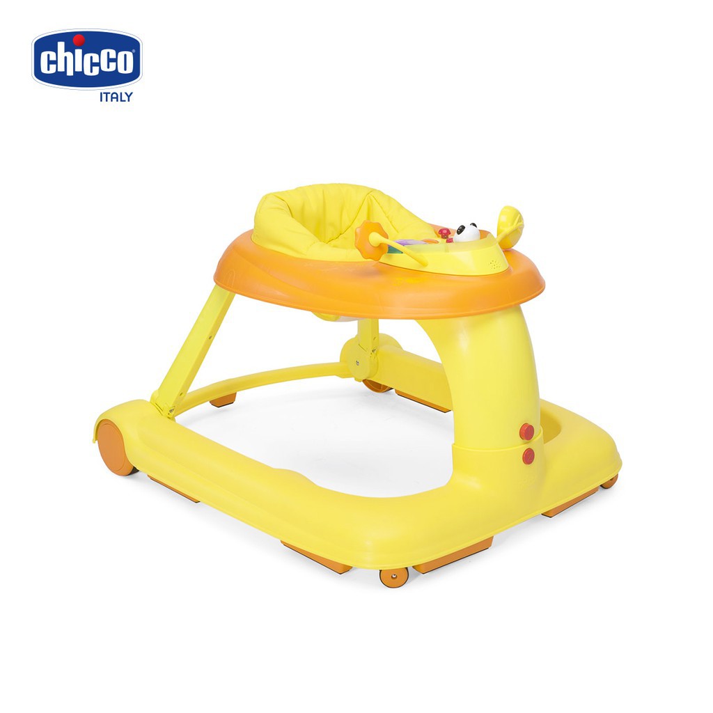 Chicco Xe tập đi ba bước 123 Chicco màu vàng cam