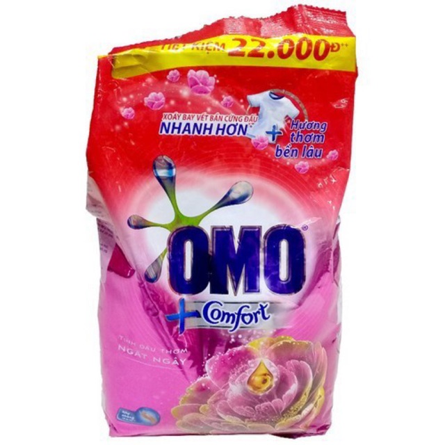 BỘT GIẶT OMO COMFORT TINH DẦU THƠM 2,6KG