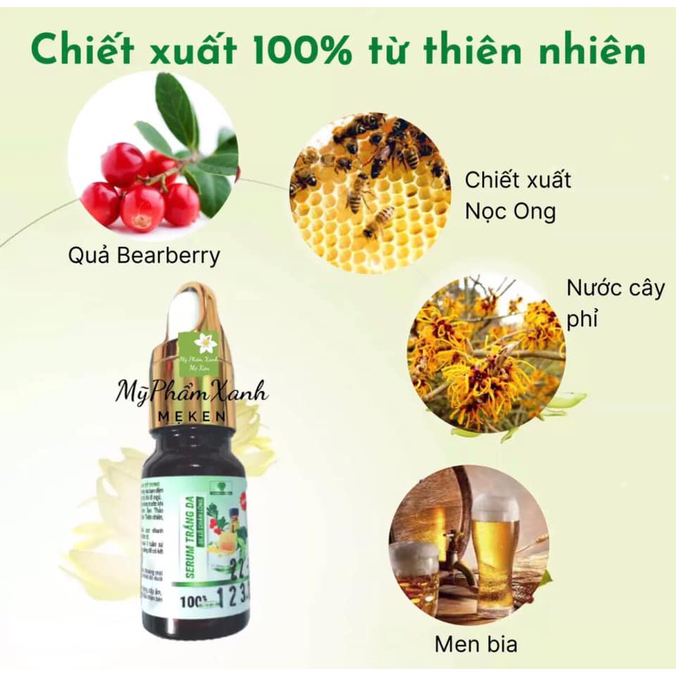 Serum trắng da se lỗ chân lông Mẹ Ken