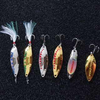 Mồi thìa câu cá , câu suối 7.5 gram - 10 gram - 15 gram - 20 gram - 28 gram