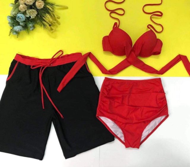 Bikini combo đồ bơi cặp đi biển Bella