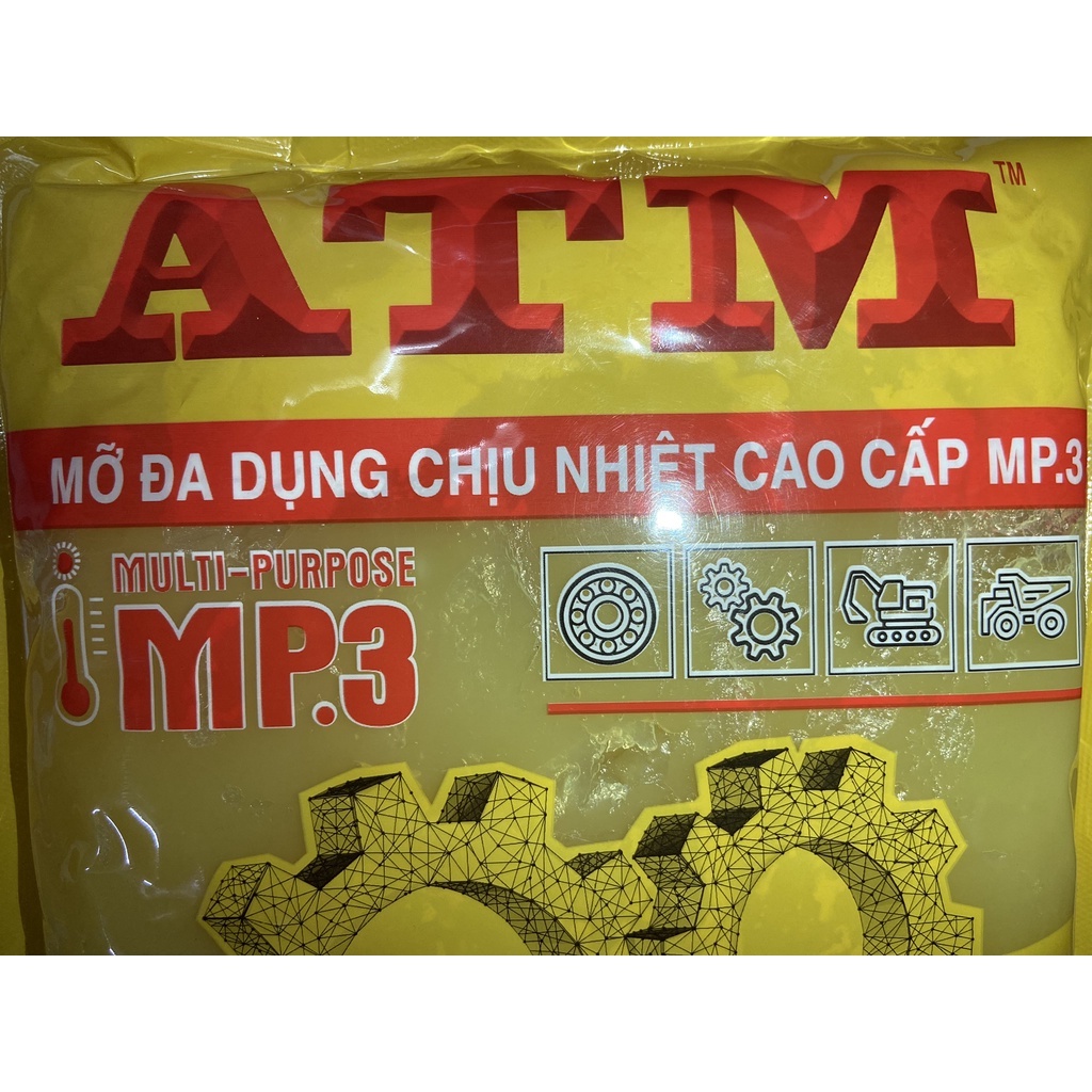 Mỡ bôi trơn chịu nhiệt ATM chống oxy hoá cao gói 900g - CS0000017
