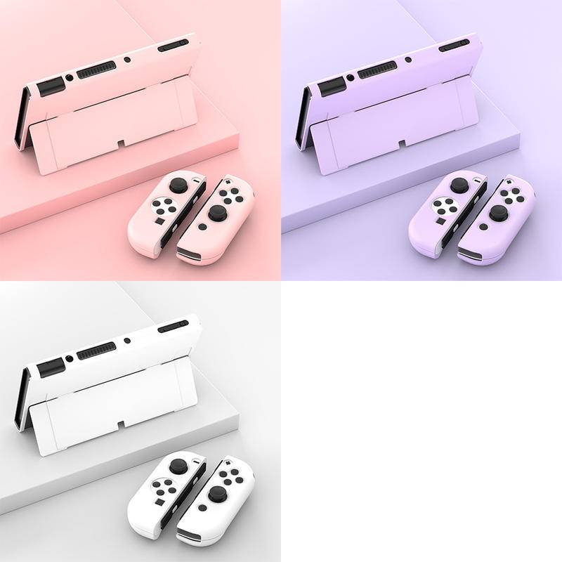 Vỏ bảo vệ LAMMCOU bằng PC cứng màu gradient cho Nintendo Switch OLED