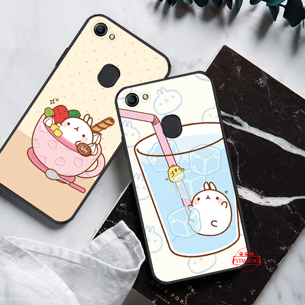 OPPO A1K A5 A9 2020 Realme 2 A5 3 5 Pro X50 X Lite 39Q cute hot chocolate clipart Soft Case