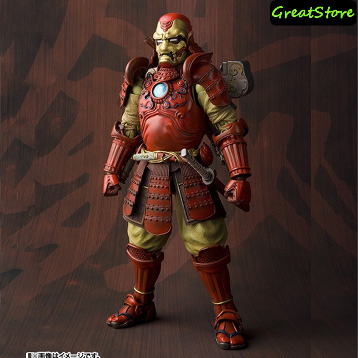 ( CHẤT, HÀNG CÓ SẴN ) MÔ HÌNH NHÂN VẬT SAMURAI IRON MAN FIGMA CỬ ĐỘNG ĐƯỢC