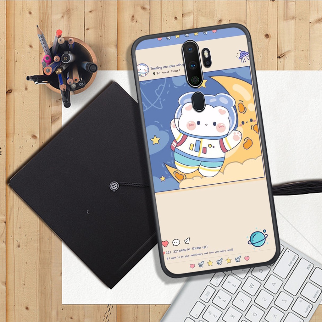 [ HOT BỎNG TAY] ỐP LƯNG OPPO A5 2020/A9 2020/F11/F11 PRO , IN HINH CHIBI PHI HÀNH GIA ĐÁNG YÊU, SIÊU CUTE.