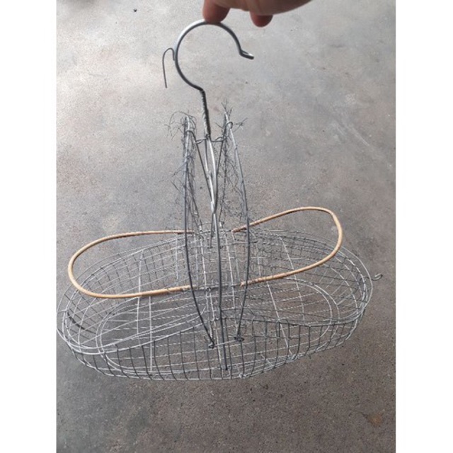 Lồng bẫy chào mào thép trắng
