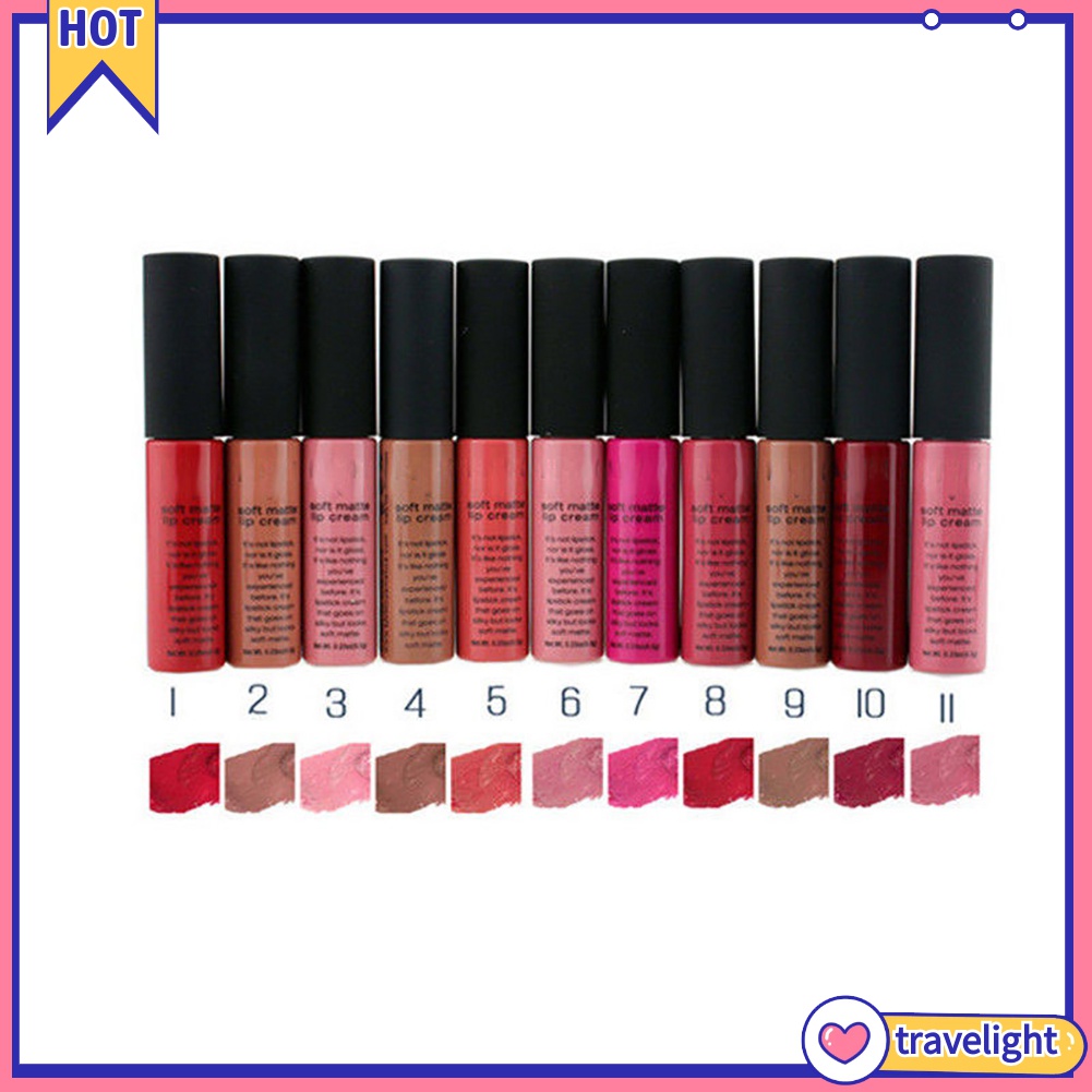 [Hàng mới về] Son kem thời trang hiệu quả dưỡng ẩm dài lâu