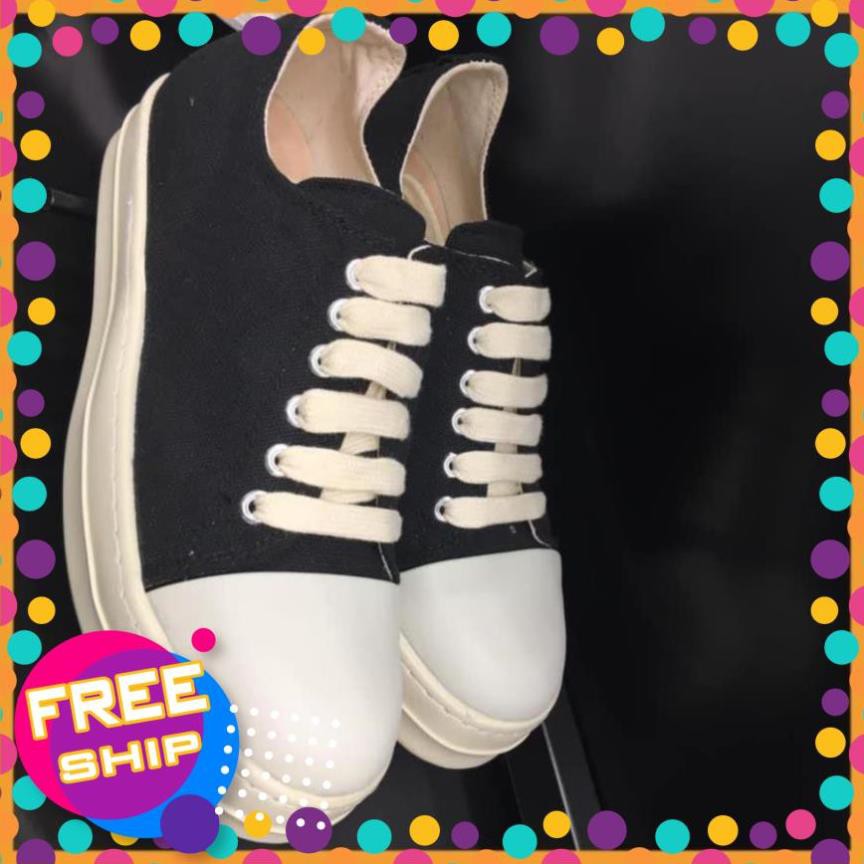 [Free ship-siêu sale ] Giầy 𝒓𝒊𝒄𝒌𝒐𝒘𝒆𝒏𝒔  thể thao Sneaker 𝒓𝒊𝒄𝒌𝒐𝒘𝒆𝒏𝒔  RO cổ thấp Nam/Nữ | BigBuy360 - bigbuy360.vn