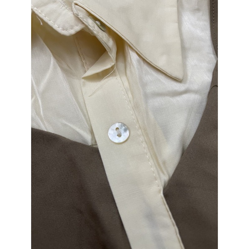 váy gile liền với áo sơmi trắng dài hàng quảng châu cao cấp | BigBuy360 - bigbuy360.vn